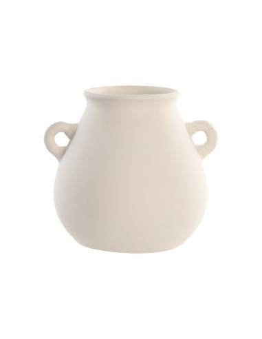 JARRON TERRACOTA CON ASAS