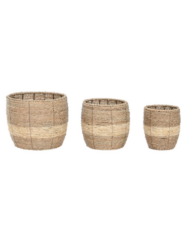 MACETERO FIBRA NATURAL M