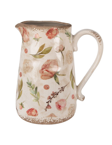 JARRA DECORATIVA ROSA 21x15x23 cm