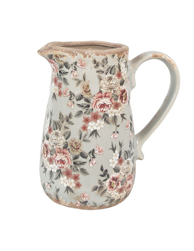 JARRA DECORATIVA ROSA 16x12x18 cm