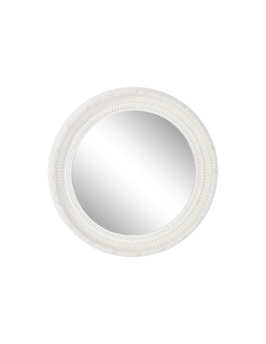 ESPEJO MADERA BLANCO