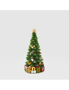 VELA ARBOL DE NAVIDAD 22CM