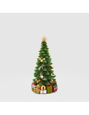 VELA ARBOL DE NAVIDAD 22CM