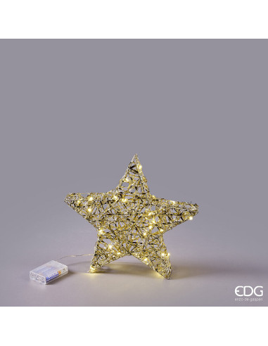 ESTRELLA LED DORADA