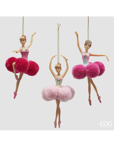 COLGANTE BAILARINA ROSA