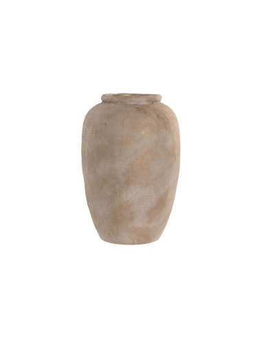 ANFORA CERAMICA MARRON CLARO S